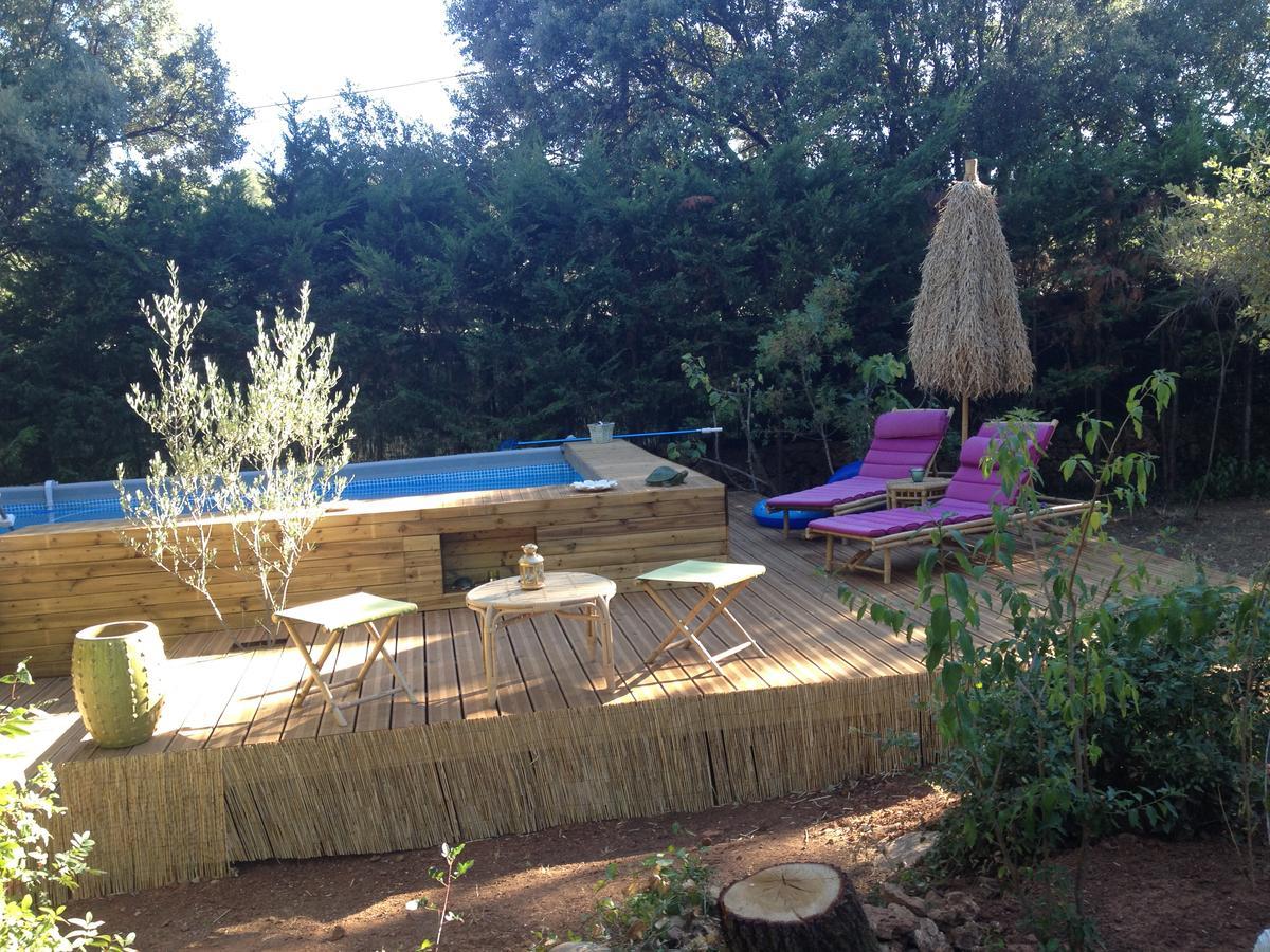 Bed and Breakfast Longo Mai Sillans-la-Cascade Exterior foto